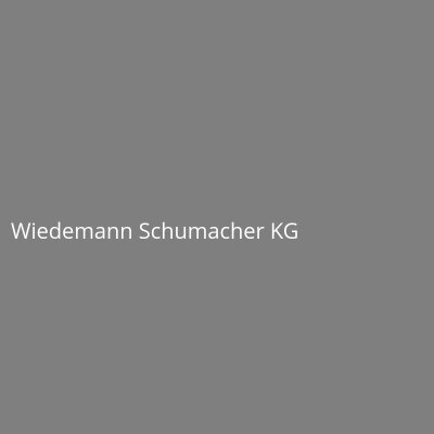Wiedemann Schumacher KG