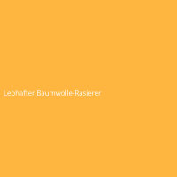 Lebhafter Baumwolle-Rasierer