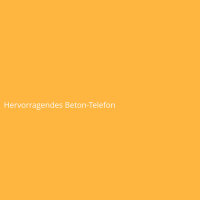 Hervorragendes Beton-Telefon