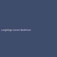 Langlebige Leinen-Badehose