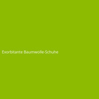Exorbitante Baumwolle-Schuhe