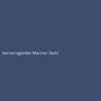 Hervorragender Marmor-Stuhl